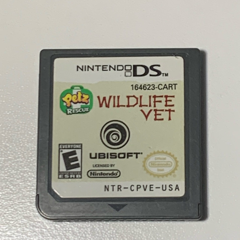 Petz Rescue Wildlife Vet Nintendo DS Game
